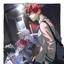 This is a pixiv picture whose title is 知らない駅.