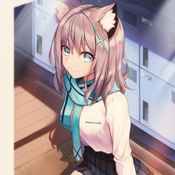 This is a pixiv picture whose title is ブルーアーカイブ シロコ.