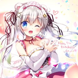 This is a pixiv picture whose title is はぴばー！.