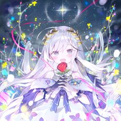 This is a pixiv picture whose title is Holy night.