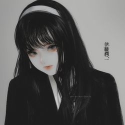 This is a pixiv picture whose title is 富江.
