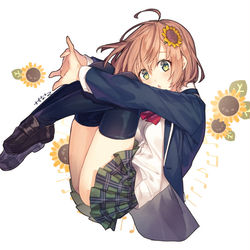 This is a pixiv picture whose title is 🌻.