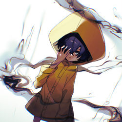 This is a pixiv picture whose title is 悪夢.