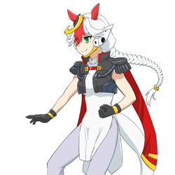 This is a pixiv picture whose title is フウウンサイキちゃん勝負服.