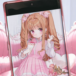 This is a pixiv picture whose title is 📱✧*.