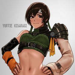 This is a pixiv picture whose title is リメイクユフィ.