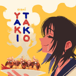 This is a pixiv picture whose title is TAKOYAKI.