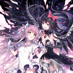 This is a pixiv picture whose title is 魔法少女まどか☆マギカ.