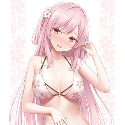 This is a pixiv picture whose title is 🌸🌸🌸.