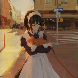 This is a pixiv picture whose title is 塗鴉.