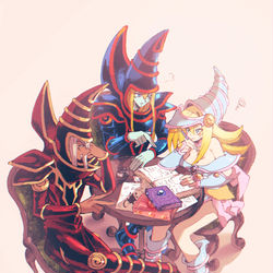 This is a pixiv picture whose title is 師匠たちと弟子.