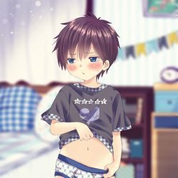 This is a pixiv picture whose title is もぉ…えっちだなぁ.