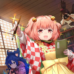 This is a pixiv picture whose title is 本居.