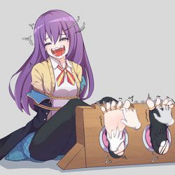 This is a pixiv picture whose title is 皇紫音.