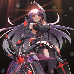 This is a pixiv picture whose title is 黒ヒカリ.