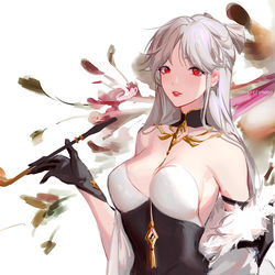 This is a pixiv picture whose title is 凝光.