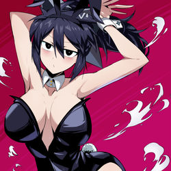This is a pixiv picture whose title is バニーの術.