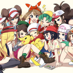 This is a pixiv picture whose title is ポケモン25周年.