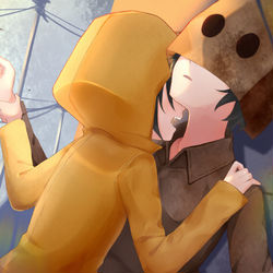 This is a pixiv picture whose title is リトルナイトメア2.