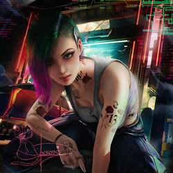 This is a pixiv picture whose title is ジュディ・アルヴァレス / Judy Alvarez.