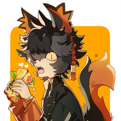 This is a pixiv picture whose title is 博阿.