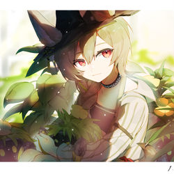 This is a pixiv picture whose title is 豆苗.