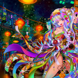 This is a pixiv picture whose title is 光るタピオカミルクティー始めました。.