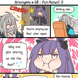 This is a pixiv picture whose title is Arknights #68.