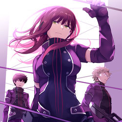 This is a pixiv picture whose title is 【ワートリ】香取隊.