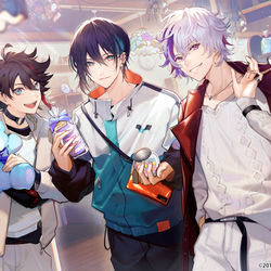 This is a pixiv picture whose title is にじさんじホワイトデーボイス2021.