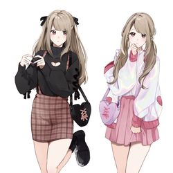 This is a pixiv picture whose title is JKちゃん②.