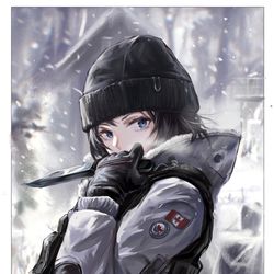 This is a pixiv picture whose title is FROST.