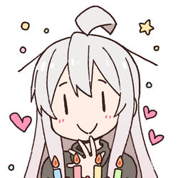 This is a pixiv picture whose title is まひろちゃんお誕生日会場.