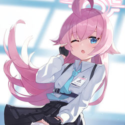 This is a pixiv picture whose title is ホシノ.