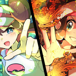 This is a pixiv picture whose title is メイVSトウコ.