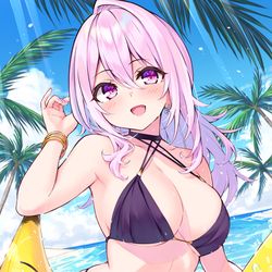 This is a pixiv picture whose title is 水着桜さん.