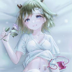 This is a pixiv picture whose title is 🌹.