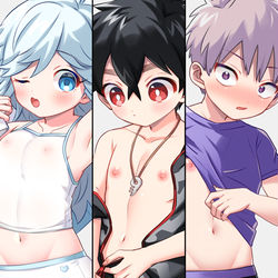 This is a pixiv picture whose title is けものじへん.