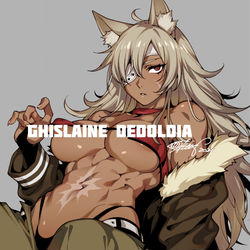 This is a pixiv picture whose title is Ghislaine Dedoldia.