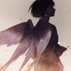 This is a pixiv picture whose title is 燕.