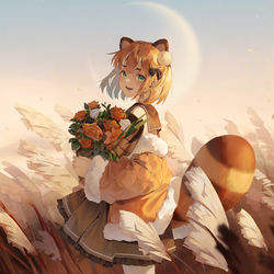 This is a pixiv picture whose title is 小熊猫.
