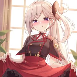 This is a pixiv picture whose title is 見た？.