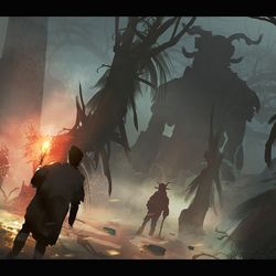 This is a pixiv picture whose title is Swamp.
