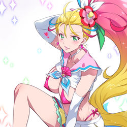 This is a pixiv picture whose title is キュアサマーかわいい♥.