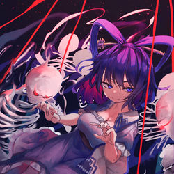 This is a pixiv picture whose title is 『東方CalamityDice』.