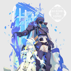 This is a pixiv picture whose title is 【PFMOH】コトリとシャッテベアト.