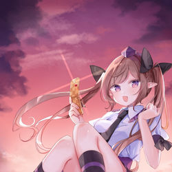 This is a pixiv picture whose title is はたて.