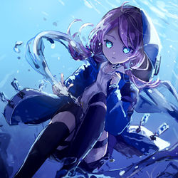This is a pixiv picture whose title is アズリウス.
