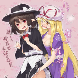This is a pixiv picture whose title is 東方絵.