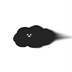 This is a pixiv picture whose title is no.1223 『 活発な雨雲。』.